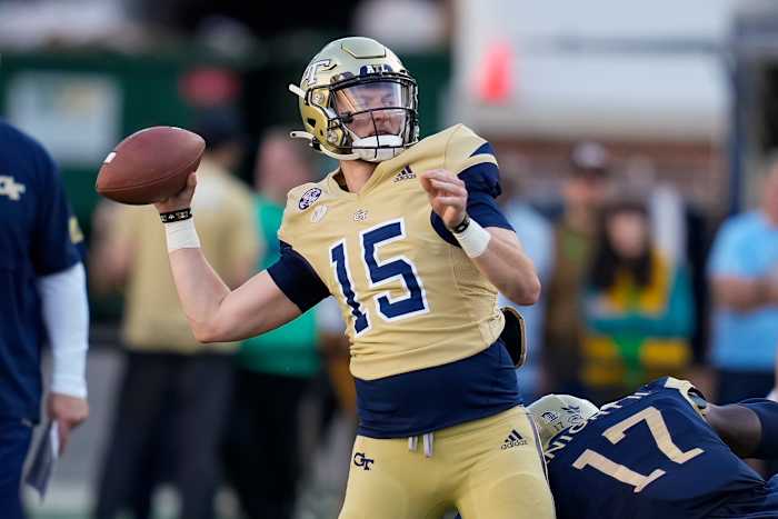 Georgia Tech quarterback Zach Gibson